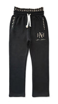HNH Monogram Sweats — Black