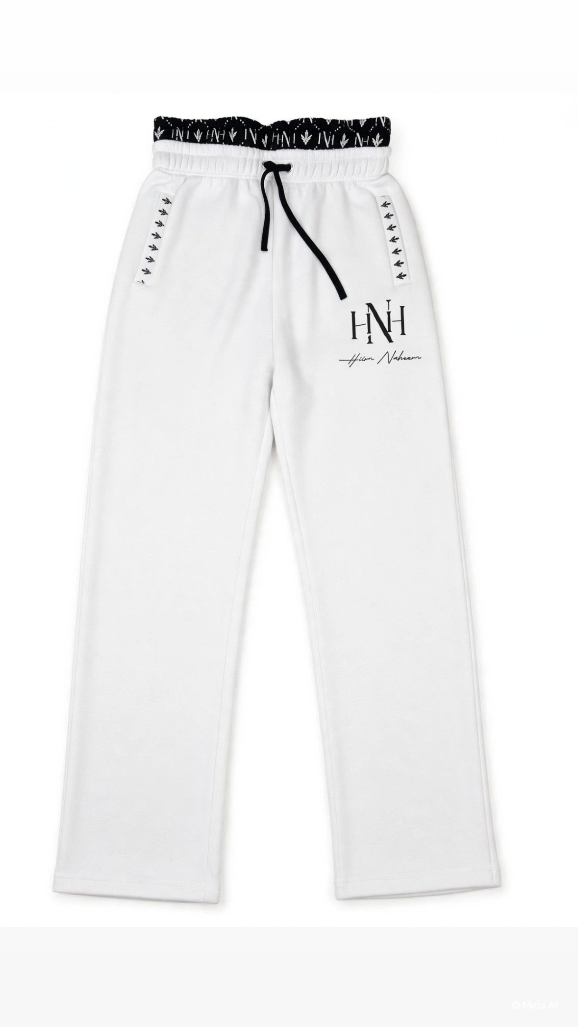 HNH Monogram Set — White